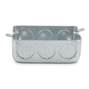 Caja de Conexiones Eléctrica Estándar de Acero Galvanizado Anticorrosión de Alto Rendimiento, de 1 mm de Espesor, con Aberturas de 1/2 Pulgada, de Una Sola Unidad - Product Image 4