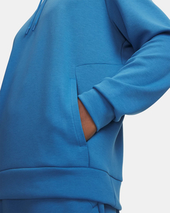 Sudadera de Manga Larga para Hombre, Corte Regular, Color Azul Sólido, 100% Algodón, Transpirable, con Cierre, 500g, Informal, para Otoño, con Bolsillos y Capucha - Product Image 6