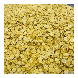Chips de bananes séchées, produites à partir de fruits locaux sucrés, idéales pour les ingrédients de boulangerie et les collations de l'après-midi au Vietnam. - Product Image 5