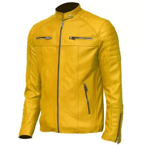 Veste en cuir pour homme tendance 2026, veste en cuir véritable pour la fabrication en gros, fournisseur - Product Image 2