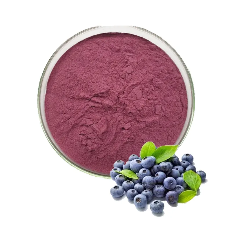 Acai Berry meyve özü tozu 1-25% UV standart antosiyanidin ve polifenoller
