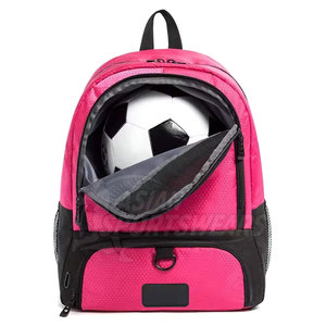 Functional Heavy Duty Large Soccer <b>Backpack</b> With Zippered Ball Compartment For Gym And Field <b>Training</b> Session - Product Image 4