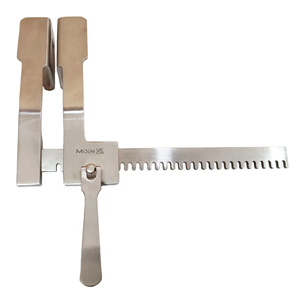 เครื่องมือผ่าตัดสแตนเลสแบบ Finochietto Retractor สำหรับการแยกซี่โครงในกล้ามเนื้อหน้าอกเพื่อการผ่าตัดทรวงอก - Product Image 4