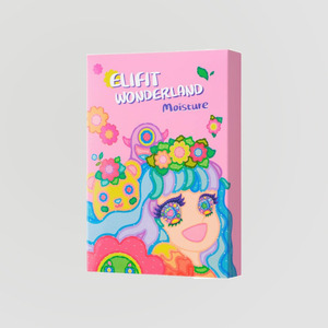 Produits de soin de la peau coréens DANCING WHALE Elifit Wonderland Brilliant Mask Pack Plus 10 feuilles Fabriqué en Corée - Product Image 6