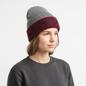 Gorro de Punto Acrílico Personalizado, Gorro Cálido de Invierno Unisex, Gorro de Punto Plegable al por Mayor - Product Image 6