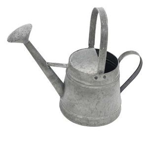 Elegante regadera de acero para plantas decorativas de interior y exterior, con pico largo, flujo equilibrado, cuerpo robusto y resistente a la corrosión. - Product Image 6
