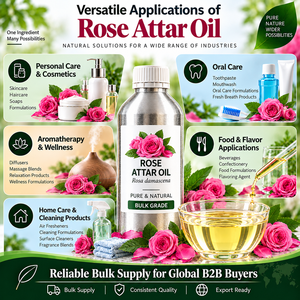 Fournisseur, fabricant et exportateur en gros d'attar de rose naturel de qualité supérieure, huile parfumée florale traditionnelle en vrac pour la parfumerie - Product Image 3