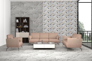 Orientbell cerámica 300X600 SBG Dyna gris Dk acabado brillante azulejos para baño cocina Backsplash inodoro pared piso azulejos - Product Image 2