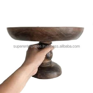 Handmade Wooden <b>Cake</b> Stand Wedding Party Decoration Acacia <b>Wood</b> <b>Cake</b> Server Stand SUPER ENTERPRISES Attractive Tabletop for <b>Cake</b> - Product Image 1