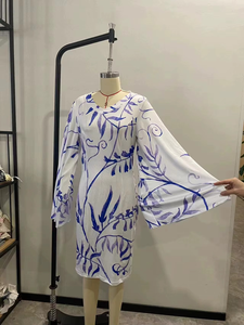 Vestidos Casuales Personalizados de Alta Calidad para Mujer, Elegantes Vestidos Polinesios con Mangas de Mariposa, Vestido Midi Tribal Samoano - Product Image 4