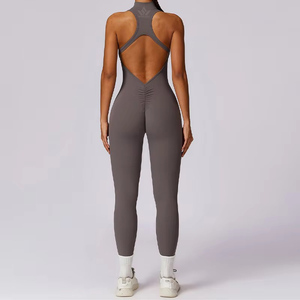 Conjunto Deportivo de 2 Piezas para Mujer, Sujetador Deportivo de Alta Sujeción y Leggings de Cintura Alta, Talla Grande, Transpirable, Elástico, para Gimnasio, Yoga y Ejercicio - Product Image 1