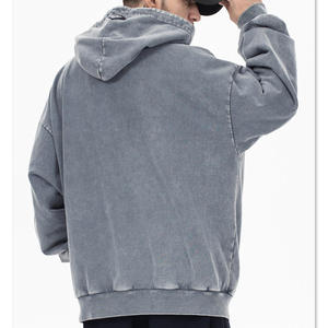 Sudadera con Capucha para Hombre, Estilo Retro, de Algodón Grueso, Informal, para Uso Diario - Product Image 2
