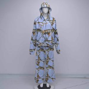 Conjunto de Sudadera con Capucha y Pantalones de Camuflaje RealTree Personalizados para Hombre al por Mayor, Chándal Oversize con Hombros Caídos, Ropa Casual Transpirable de Invierno - Product Image 1