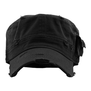 Gorra Trucker Unisex Vintage de Algodón Ajustable con Malla Teñida y Desgastada, Gorras Deportivas Lisas Lavadas y Rotosas para Primavera/Verano al por Mayor - Product Image 3