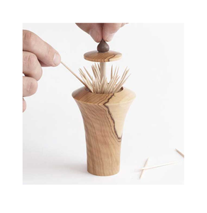 Nouveau design créatif, porte-cure-dents en bois massif, prix de gros pour la décoration de table à la maison/hôtel/restaurant - Product Image 4