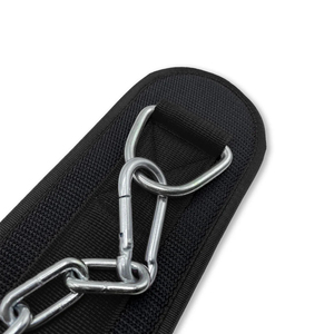 New Manufacturing Unisex Nylon Neoprene Dipping Belts Comfortable Workout Gear for Fitness <b>Training</b> Custom Made Gym Equipment - Product Image 3