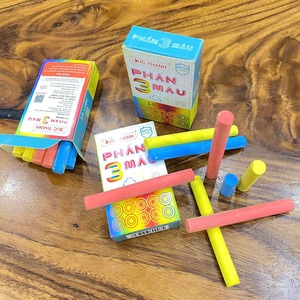 Tiza de Colores para Pizarra Escolar, No Tóxica, Sin Polvo, Caja Gigante, Tiza Jumbo - Product Image 6
