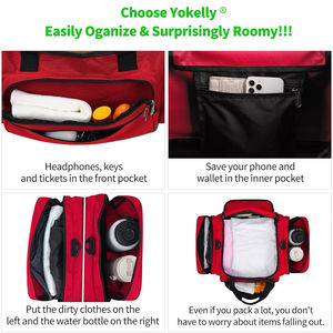 Sac de sport durable en tissu imperméable grande capacité pour la gym et l'exercice, disponible en taille personnalisée – Offre spéciale - Product Image 4