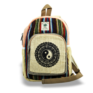 Sac à dos en coton et chanvre, écologique et élégant, catégorie de produits - Product Image 1