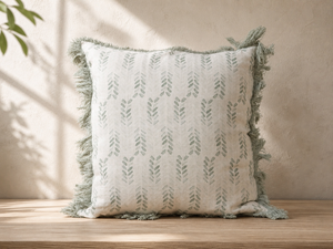 Housse de coussin design 100% lin |   Housse de coussin décorative imprimée moderne pour la décoration de la maison - Product Image 4