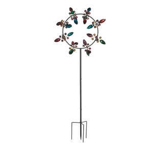 Los Mejores Estacas Decorativas de Metal para Jardín con Flores de Margarita que Brillan en la Oscuridad, Resistentes al Agua y Ecológicas, Ideales para Exteriores - Product Image 2