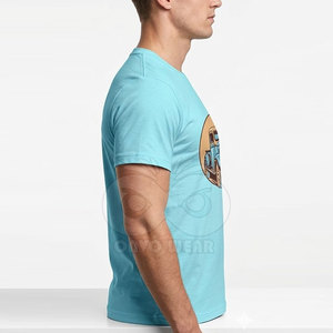 เสื้อยืดกราฟิกผู้ชาย ผ้าฝ้าย 100% แห้งเร็ว ใส่สบาย ระบายอากาศได้ดี ทรงหลวม พิมพ์ลาย เป็นมิตรกับสิ่งแวดล้อม - Product Image 5