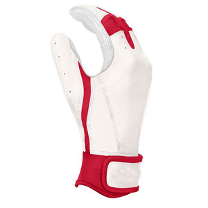 Gants de frappeur en cuir professionnels avec paume absorbant les chocs, design écologique pour le baseball et le softball de compétition - Product Image 3