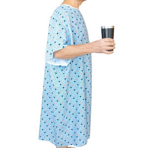 Bata de Hospital para Pacientes, Médicos y Mujeres, Tela de Alta Calidad, Colores y Logotipo Personalizables, Diseño Unisex - Product Image 4