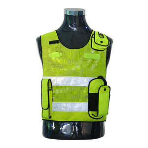 Nouvel arrivage : Gilet de sécurité décontracté en toile, service OEM, vente en gros, haute qualité, personnalisé, réfléchissant, protection de sécurité la plus vendue - Product Image 2