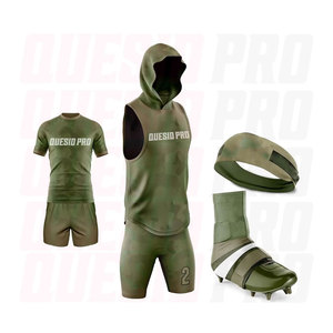Custom 100% Polyester Breathable 7v7 Football Uniforms Deal Packages Fully Sublimation Printing Uniforms Accessories Sportswear - Product Image 1
