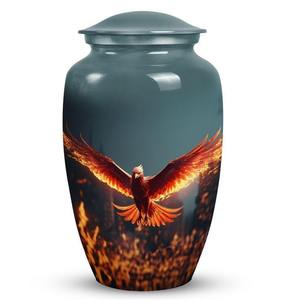 Flying Humming Bird Mini Urn Stainless Steel Tiny Funeral Urn Pet Human Casket Jar <b>Keepsake</b> Holder <b>Memorial</b> Cremation Ash Urns - Product Image 3