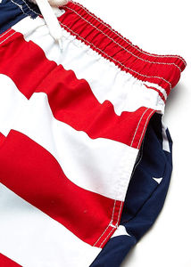 กางเกงว่ายน้ำชายจากโรงงาน OEM พร้อมลายพิมพ์แบบ Sublimation ซับในตาข่าย เอวยางยืด และกระเป๋าข้าง กางเกงชายหาดสั่งทำได้ - Product Image 3