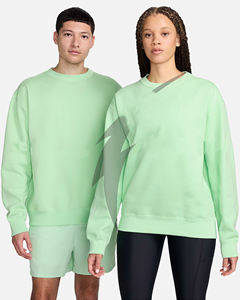 Sudaderas de Moda para Verano con Hombros Caídos, 100% Algodón Orgánico, Bordado con Cuentas, Transpirables, Ecológicas, Personalizadas, de Primera Calidad - Product Image 1