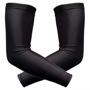 Manchons de compression sportifs sans couture personnalisés anti-UV perlés, respirants, écologiques, à séchage rapide, en coton réversible, grandes tailles pour hommes et femmes - Product Image 2