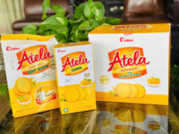 Galletas de Maíz Atela Estándar de Exportación, Crujientes, Bajas en Grasa y Carbohidratos, 150g, Proveedor de Vietnam, ODM, OEM y Servicio de Muestras Gratuitas