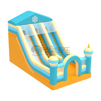 Nouveau design, château gonflable en PVC robuste, combo pour fêtes d'enfants, petit toboggan, maison de rebond gonflable, château gonflable pour enfants
