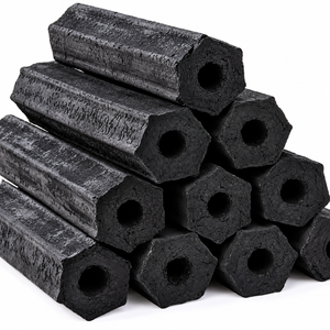 Briquettes de charbon de bois hexagonales en coque de noix de coco Cocotronics Energy, 75 % de carbone fixe, 5100-7500 Kcal/kg, 10-25 % de cendres, combustion longue durée - Product Image 6