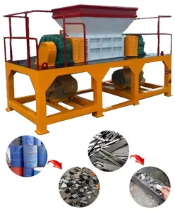 220 volts small business aluminum crusher metal sample rubber recycling shredder machine