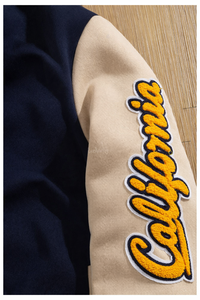 Chaqueta Varsity Formal Personalizada para Hombre, Mezcla de Lana, Estilo Béisbol, con Logotipo Frontal - Product Image 2