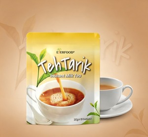 EVERFOOD Marca Privada, Té con Leche Instantáneo 3 en 1 Teh Tarik, Crema No Láctea en Polvo, Bebida Premezclada, Paquete de 15 Sobres - Product Image 1
