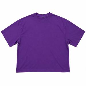 Manufacturer's Oversized Boxy Drop Shoulder DTG Printed Heavyweight Jersey Fitness T-<b>Shirt</b> Custom Front Printing Eco-Friendly - Product Image 4