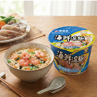 VEDAN WEI WEI A ARTIFICIAL SEAFOOD FLAVOR NOODLE SOUP (BOWL) instant noodles