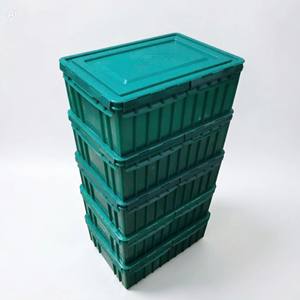 OEM Custom PP Plastic <b>Crate</b> Heavy Duty <b>Stackable</b> Logistics Container Model LD-023 Hai Phong - Product Image 1