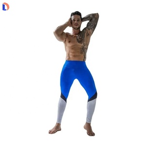 Mallas de entrenamiento de gimnasio para hombre superventas OEM mallas elásticas altas personalizadas para hombre - Product Image 1