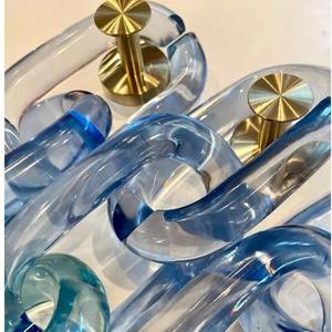 Decoración de Pared Hecha a Mano con Cadena de Resina Ecológica Personalizada - Product Image 4