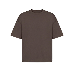 T-shirt en jersey à manches courtes et col rond pour homme, couleur unie, coupe ample, vêtements décontractés et prix raisonnables - Product Image 1
