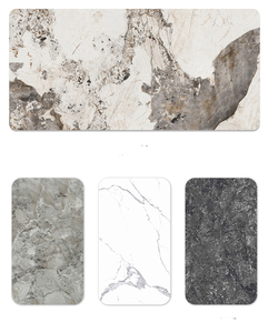 الفاخرة الايطالية عشاء طاولة طعام و 6 كراسي الحديثة الرخام حجر الطعام غرفة مجموعة منضدة - Product Image 5