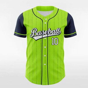 Camiseta de Béisbol Personalizada, Uniformes de Béisbol con Impresión por Sublimación, Ropa para Hombre a Precio Económico, Camiseta de Béisbol Personalizada para Equipos - Product Image 2