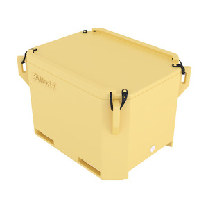 260L ABS Plastic Cooler Box Embossed Rectangle Ice Tub Roto Molded Non Spill Insulated <b>Storage</b> <b>Chest</b> Custom Color - Product Image 4