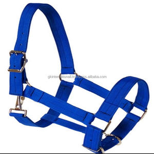 Cabestrillo de nailon azul resistente de Triple capa, resistente, hecho a mano, hecho a mano, con hardware de níquel - Product Image 4